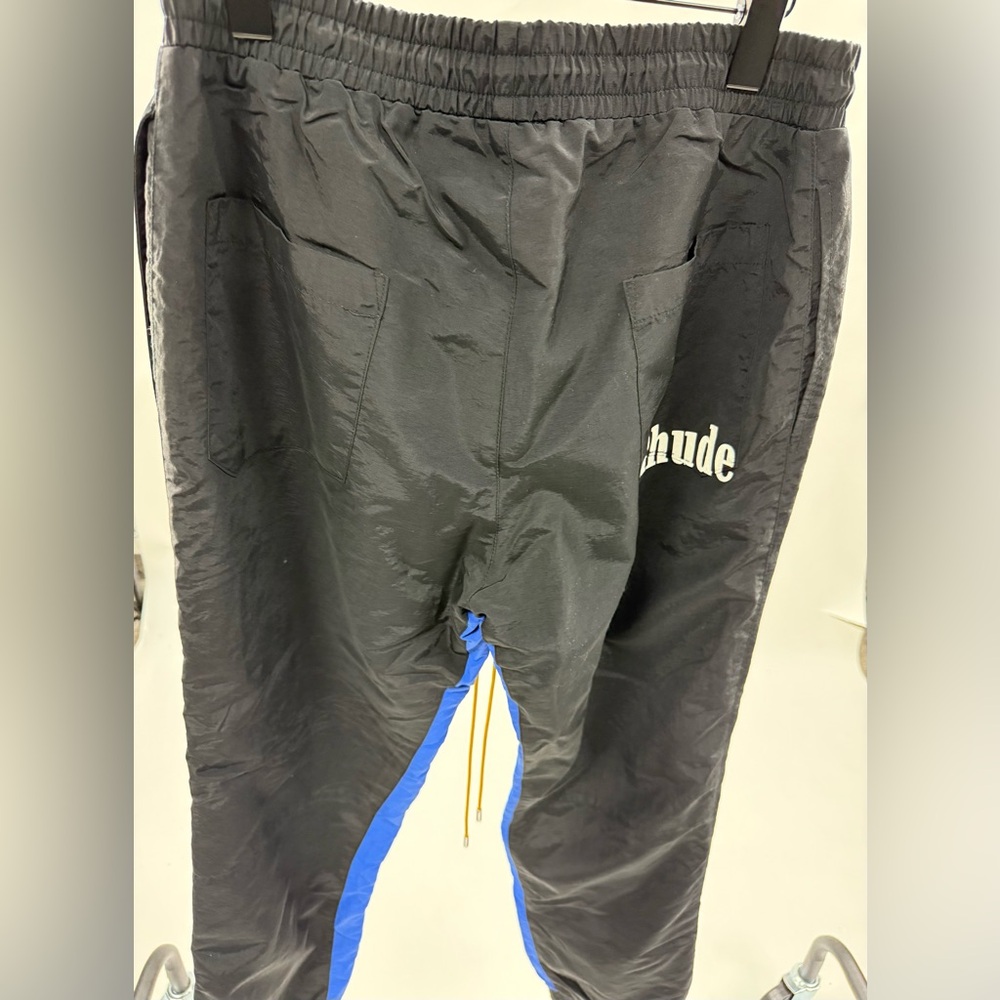 Rhude Black and Royal Track Pants - Picture 2 of 5